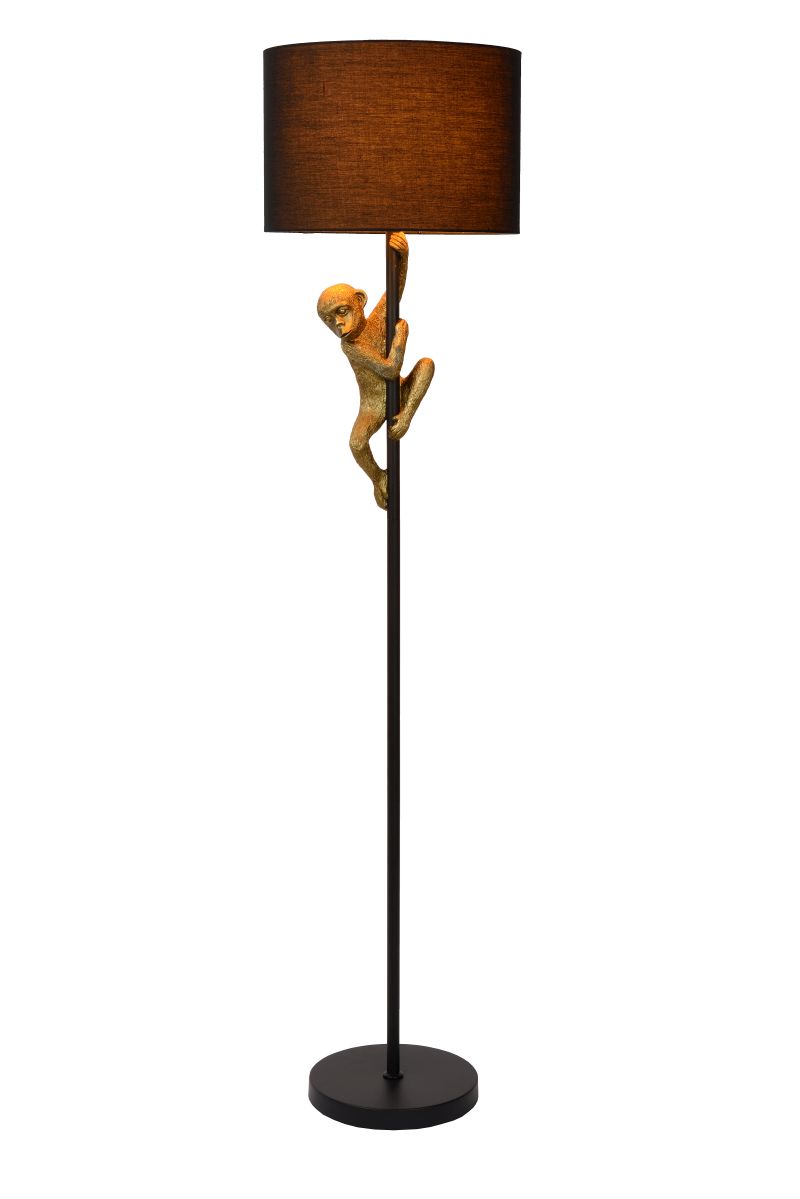 CHIMP Floor lamp E27/60W H150cm Black / Gold (10702/81/30)