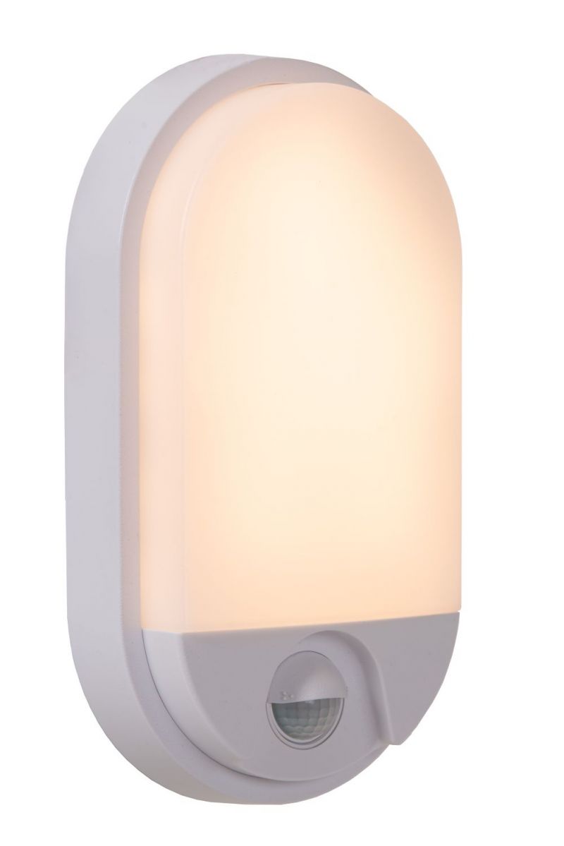 Lucide HUPS IR - Wall light Outdoor - LED - 1x10W 3000K - IP54 - White