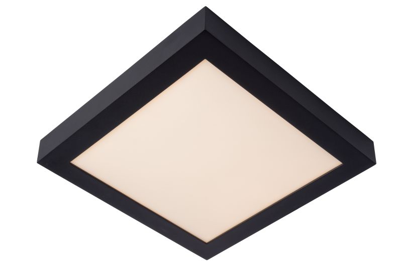 BRICE-LED Ceiling L. Dimmable 30W Square IP44 Blac