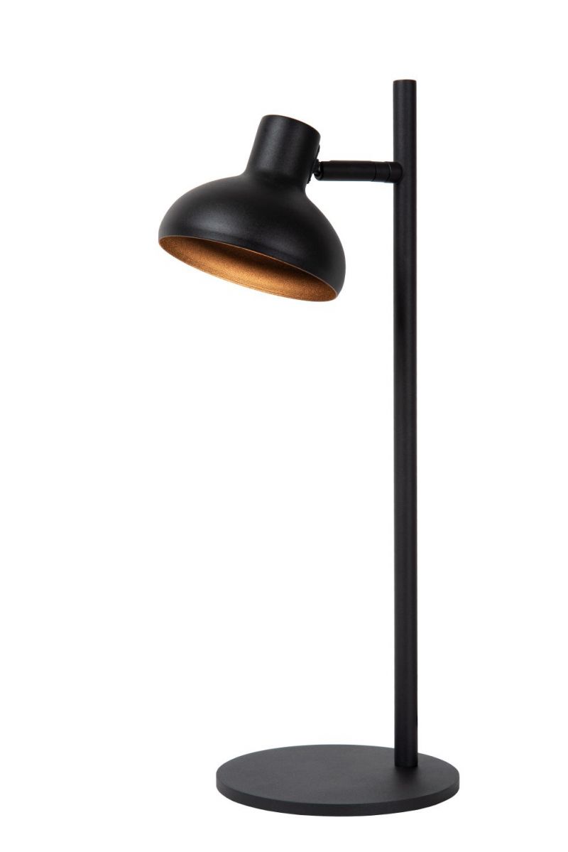 Lucide SENSAS - Table lamp - D18 cm - 1xES111 - Black