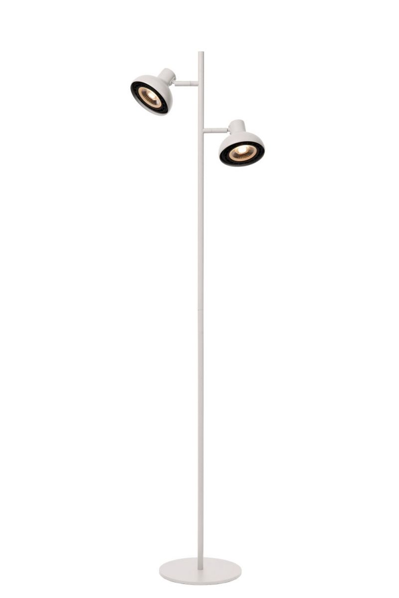 Lucide SENSAS - Floor lamp - 2xES111 - White (30797/02/31)