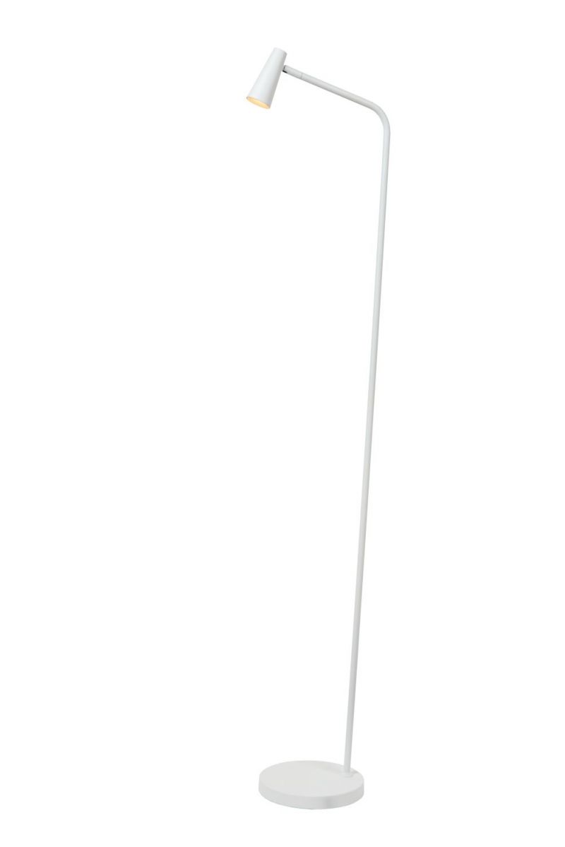 Lucide STIRLING - Rechargeable Floor lamp - Battery - LED Dim. - 1x3W 2700K - 3 StepDim - White