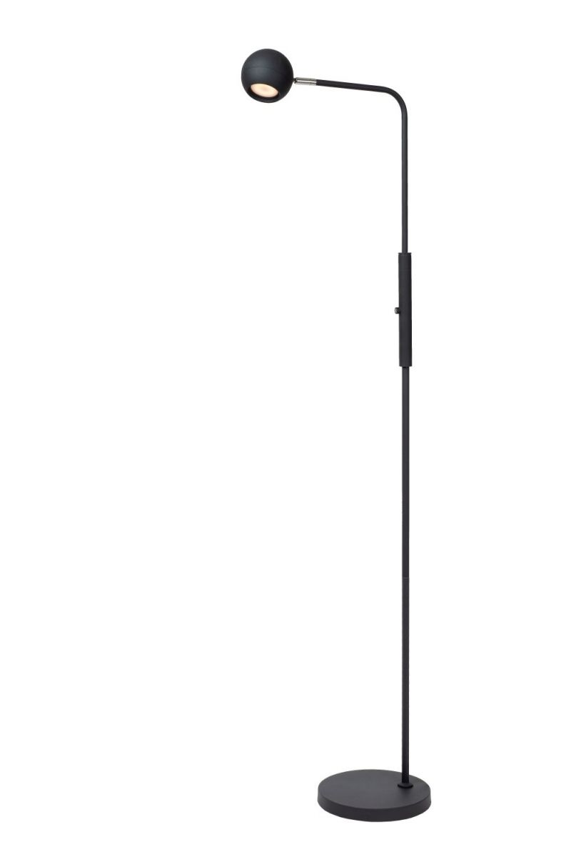 Lucide COMET - Rechargeable Floor lamp - Battery - LED Dim. - 1x3W 2700K - 3 StepDim - Black (36721/03/30)