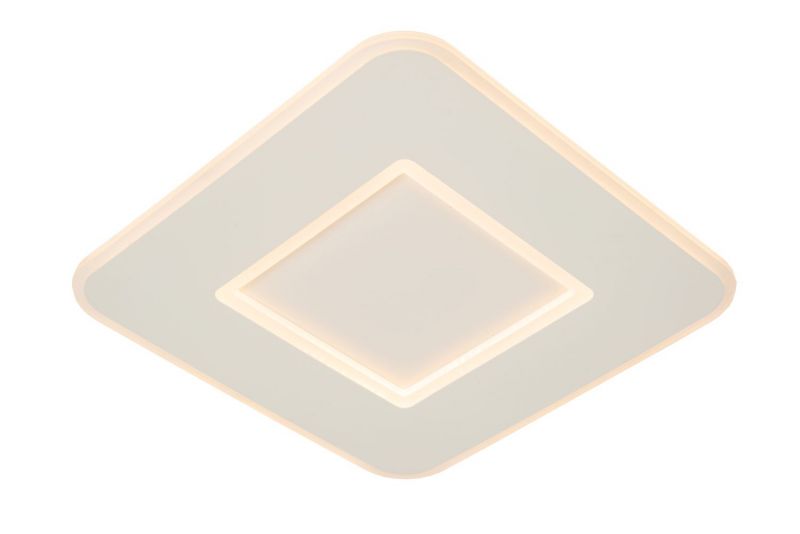 Lucide AXELLE - Flush ceiling light - LED Dim. - 1x24W 2550K/2850K - 3 StepDim - White