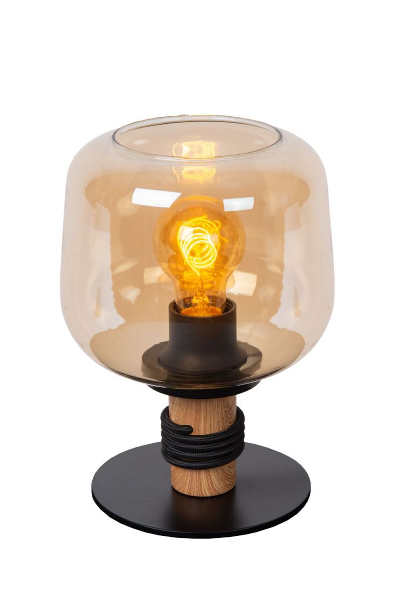 Lucide ILONA - Table lamp - ? 18 cm - 1xE27 - Amber
