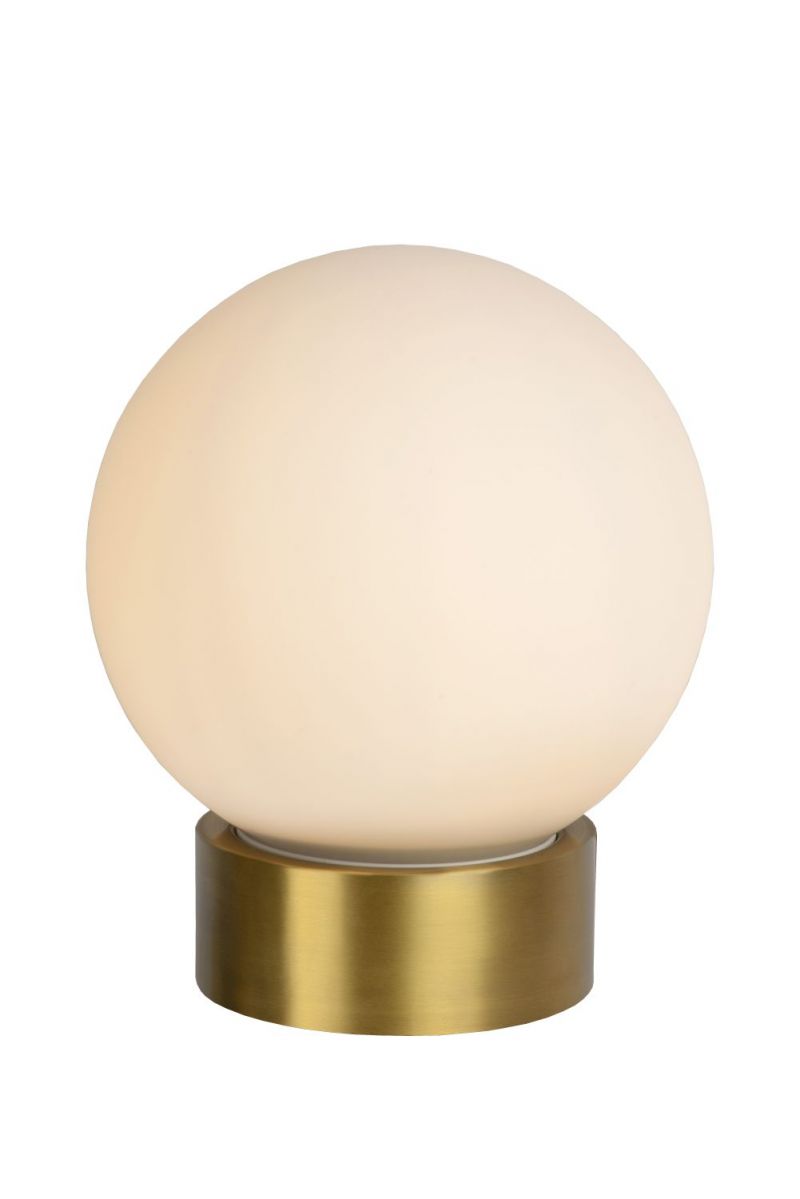 Lucide JORIT - Table lamp - D20 cm - 1xE27 - Opal