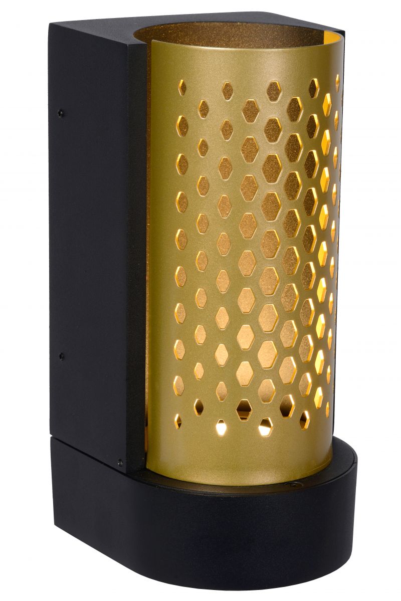 Premium KIRAN - Wall light Outdoor - LED - 1x10W 2700K - IP65 - Matt Gold / Brass