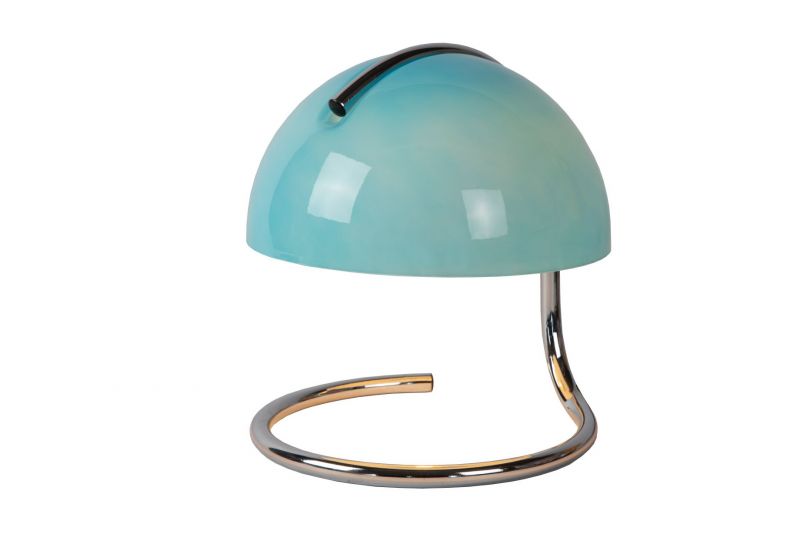 Lucide CATO - Table lamp - D23,5 cm - 1xE27 - Blue