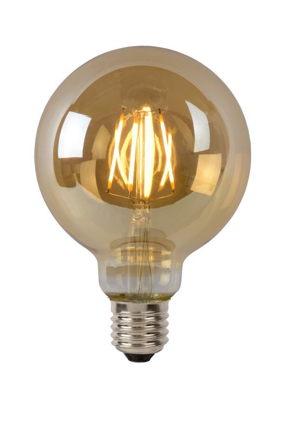Bulb LED G95 Filament E27/5W 550LM 2700K Amber (49069/05/62)
