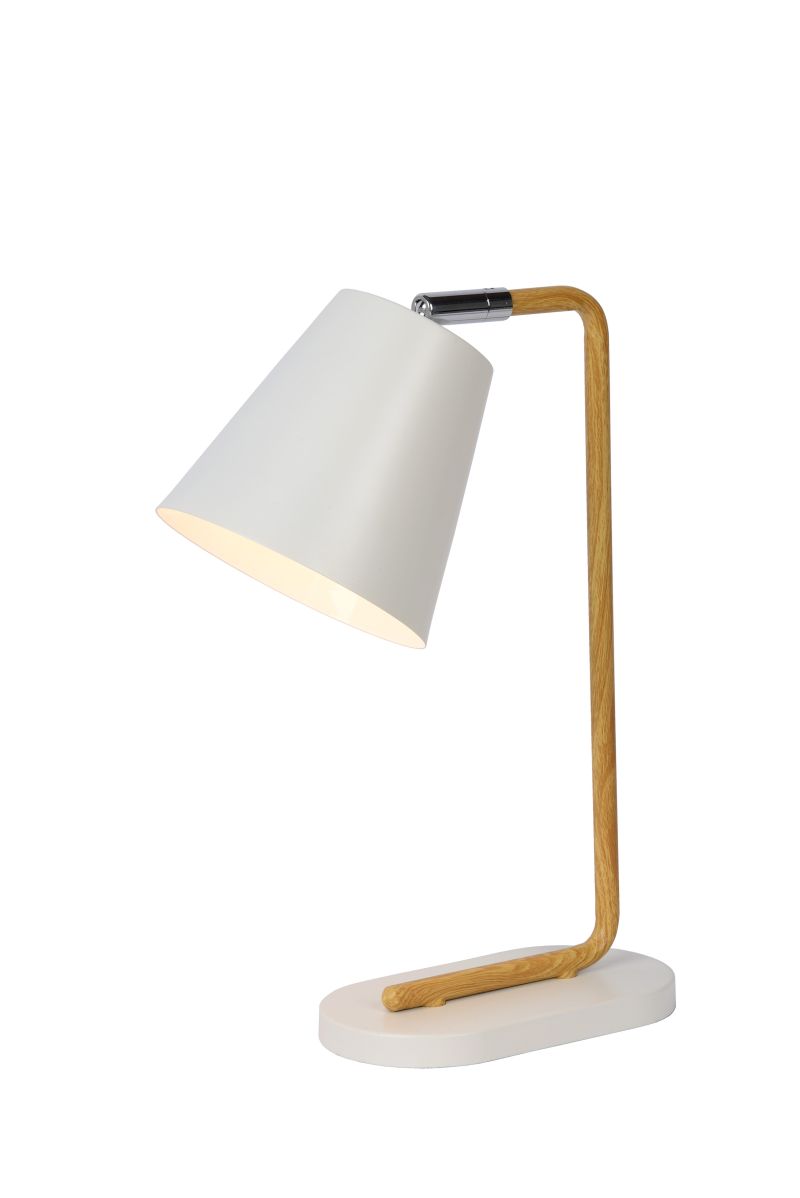 CONA - Stolová lampa - E14 - Biela