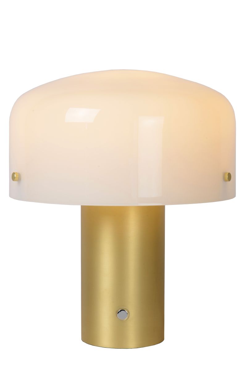 TIMON Table lamp  E27/25W 35cm Matt Gold/Opal (05539/01/02)
