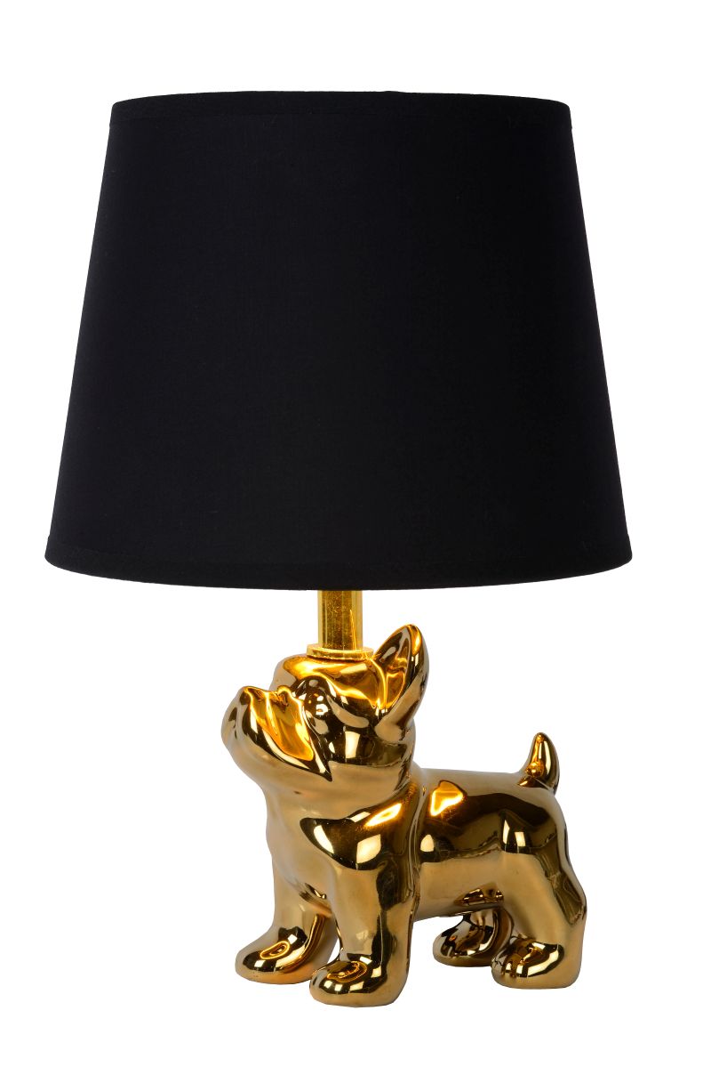 SIR WINSTON Table Lamp E14/40W 31.5H Gold /Black (13533/81/10)