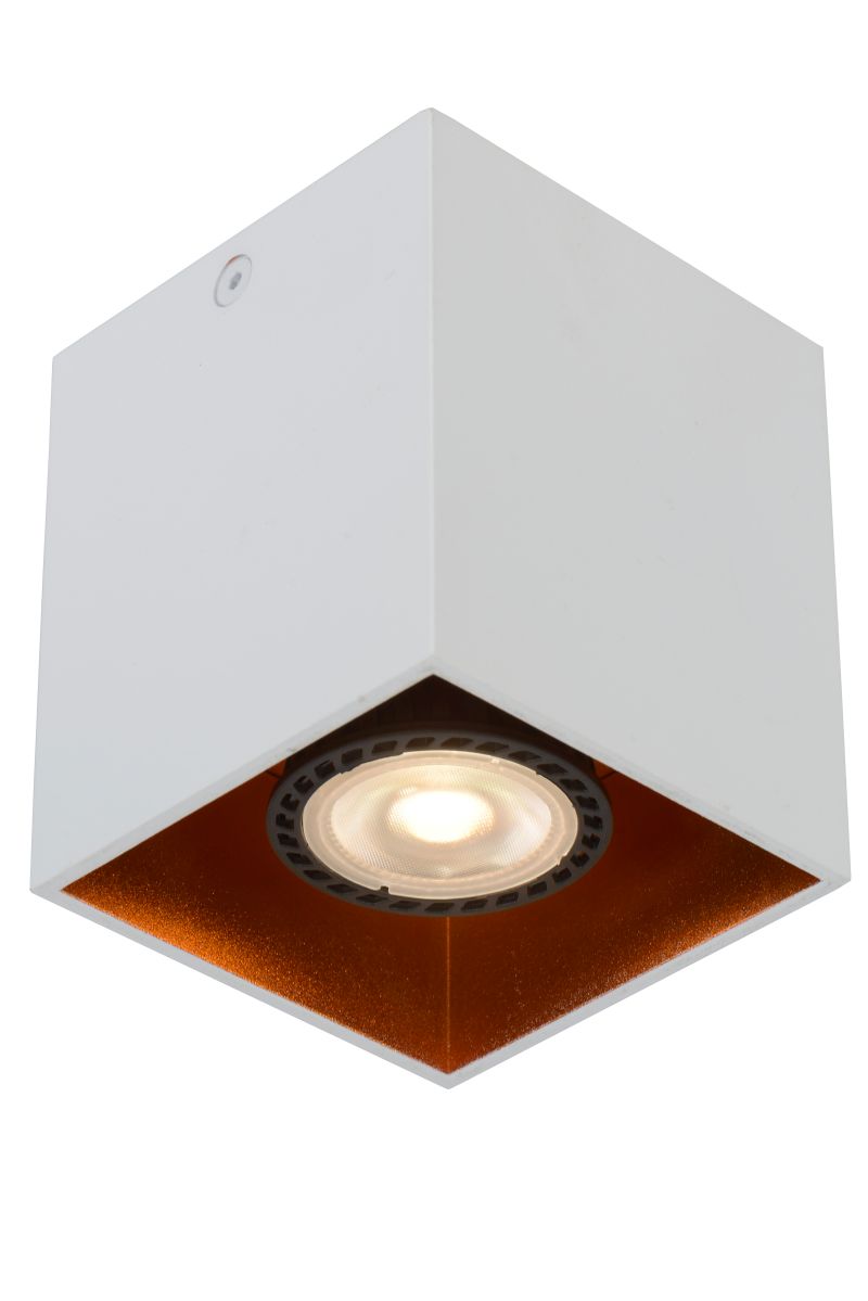 BIDO Ceiling spotlight Square 1xGU10/50W White (22966/01/31)