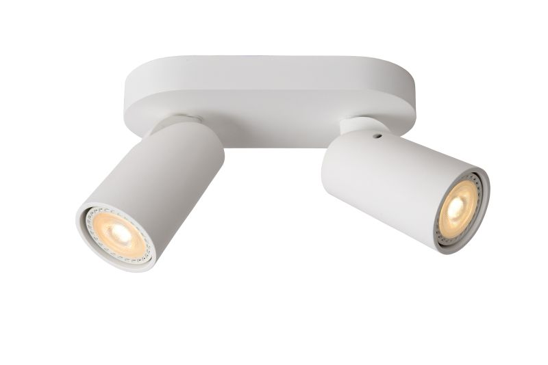 XYRUS - Stropný reflektor - LED Smievateľné - GU10 - 2x5W 3000K - biela (old 23954/10/31) (23954/11/31)