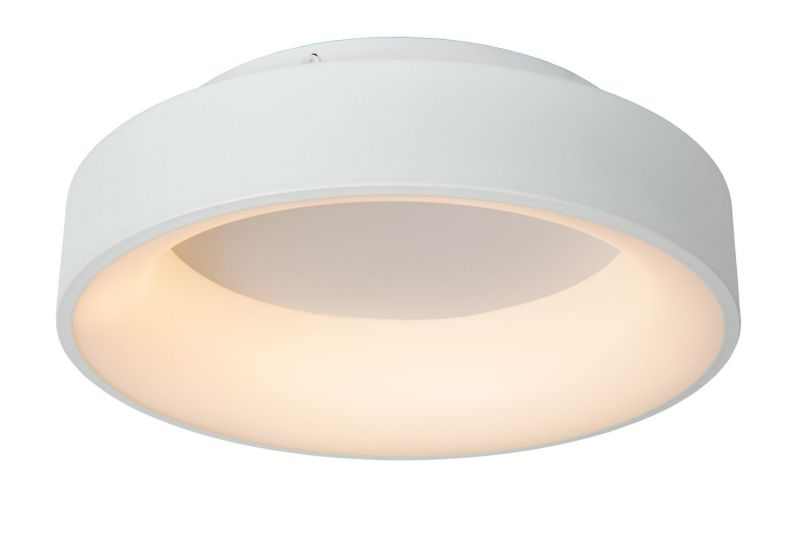 Lucide MIRAGE - Flush ceiling light - D38 cm - LED Dim. - 1x22W 2700K - White