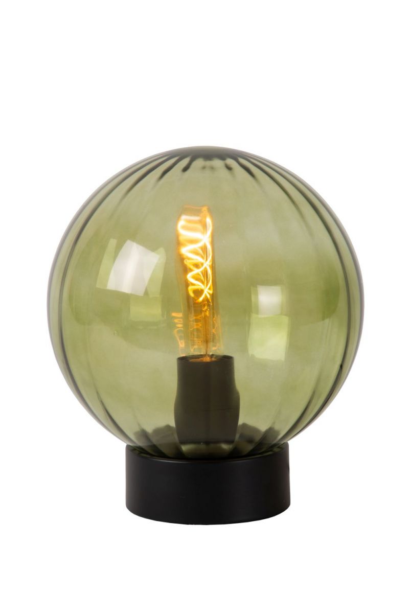 Lucide MONSAREZ - Table lamp - D25 cm - 1xE27 - Green