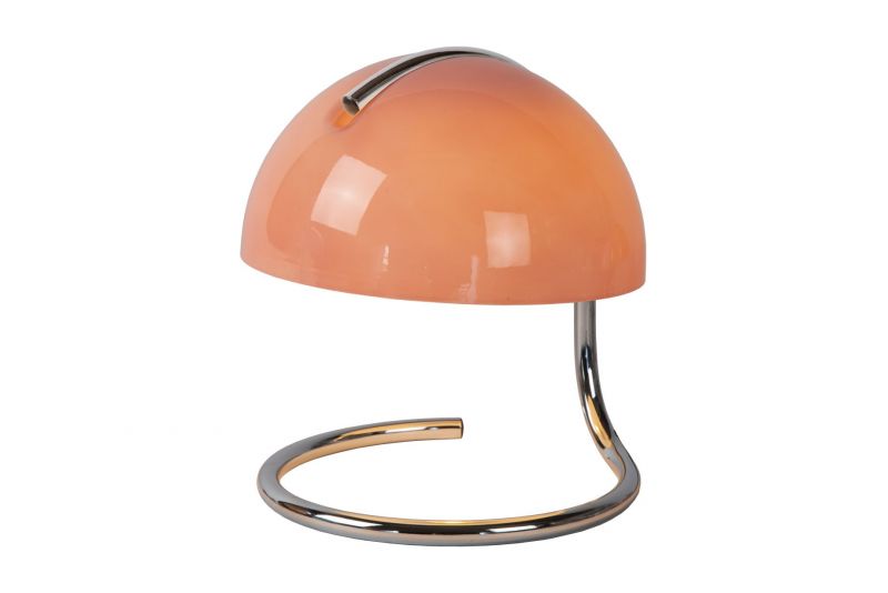 Lucide CATO - Table lamp - D23,5 cm - 1xE27 - Pink