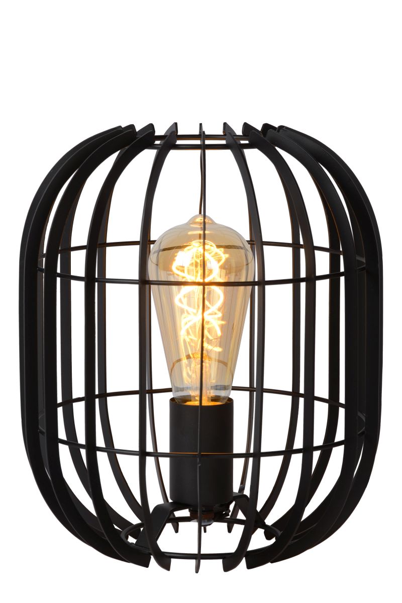 REDA - Stolová lampa - E27/40W H26cm - čierna (78599/01/30)