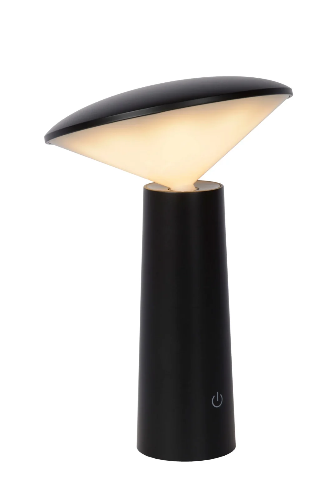 Lucide JIVE - Nabu00edjateu013enu00e1 stolnu00e1 lampa do interiu00e9ru/exteriu00e9ru - Batu00e9riovu00fd balu00edk - 13,7 cm - LED stmievanie. - CCT - 1x3W 2800K/6500K - IP44 - u010dierna