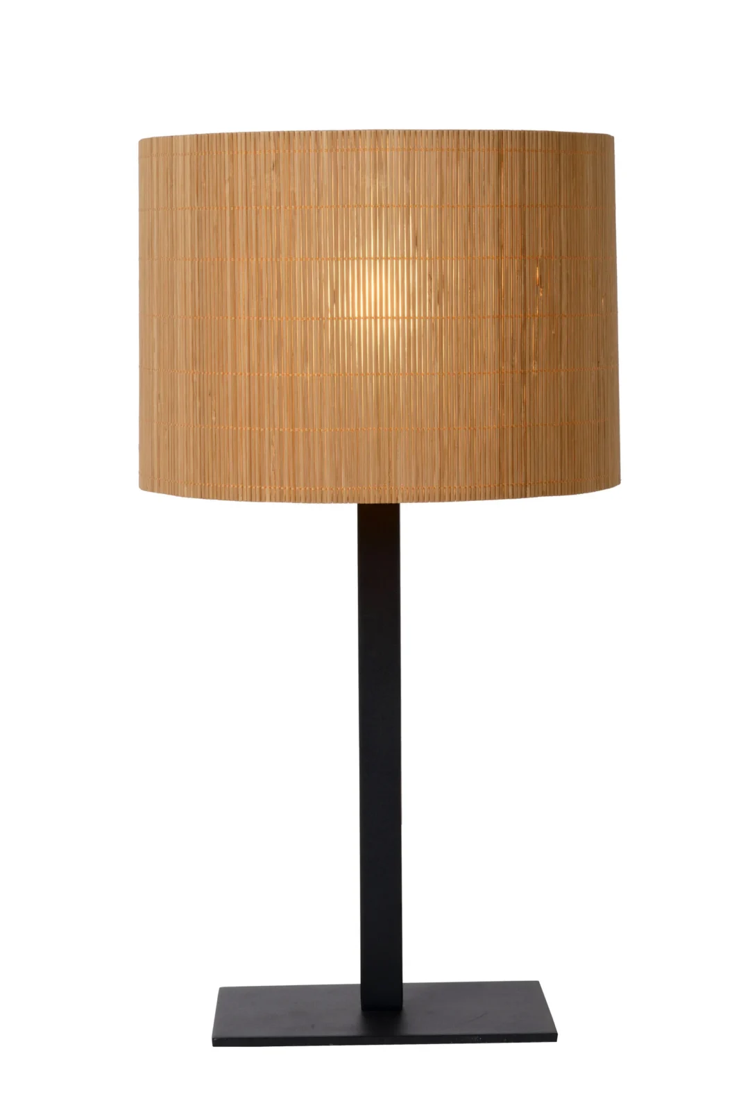 Lucide MAGIUS - Stolnu00e1 lampa - u00d8 28 cm - 1xE27 - Prirodzenu00e1