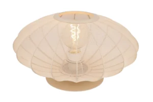 Lucide CORINA - Stolnu00e1 lampa - u00d8 40 cm - 1xE27 - Kru00e9movu00e1