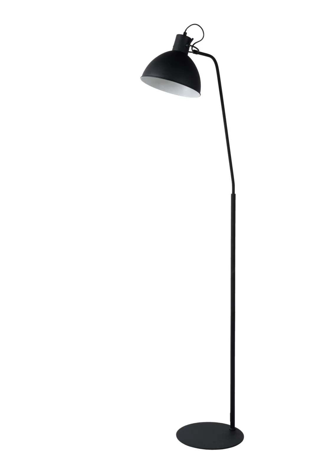 Lucide SHADI - Podlahovu00e1 lampa na u010du00edtanie - 1xE27 - u010cierna