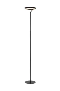 Lucide CELESTE - Stojaca lampa - u00d8 28 cm - LED tlmenu00e1 - 1x21W 2700K - u010dierna