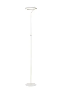Lucide CELESTE - Stojacia lampa - u00d8 28 cm - LED tlmenu00e1 - 1x21W 2700K - biela