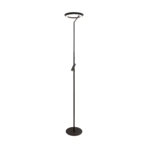 Lucide CELESTE - Stojaca lampa - u00d8 28 cm - LED tlmenu00e1 - 2700K - u010dierna | Essential