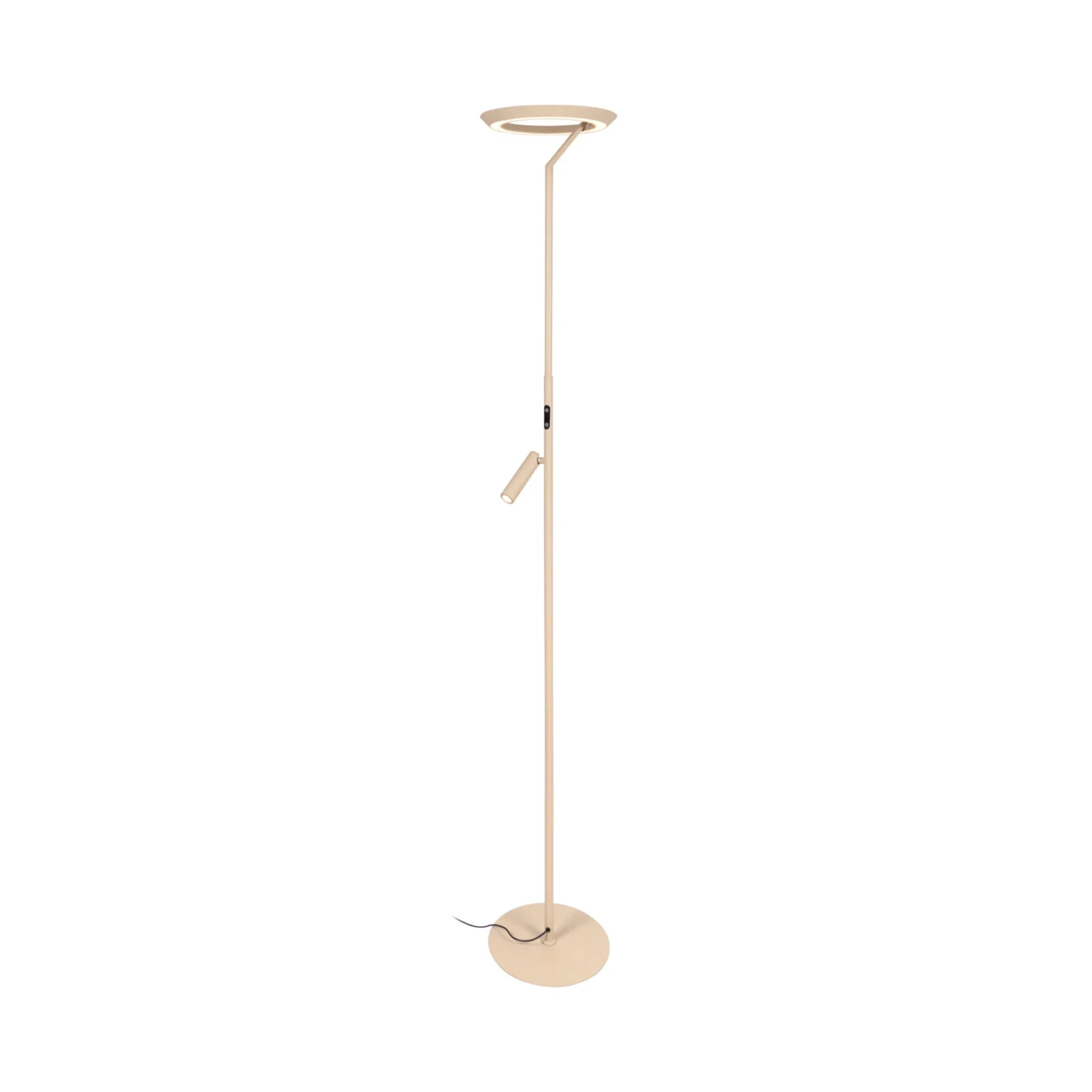 Lucide CELESTE - Stojacia lampa - u00d8 28 cm - LED tlmenu00e1 - 2700K - Taupe | Essential