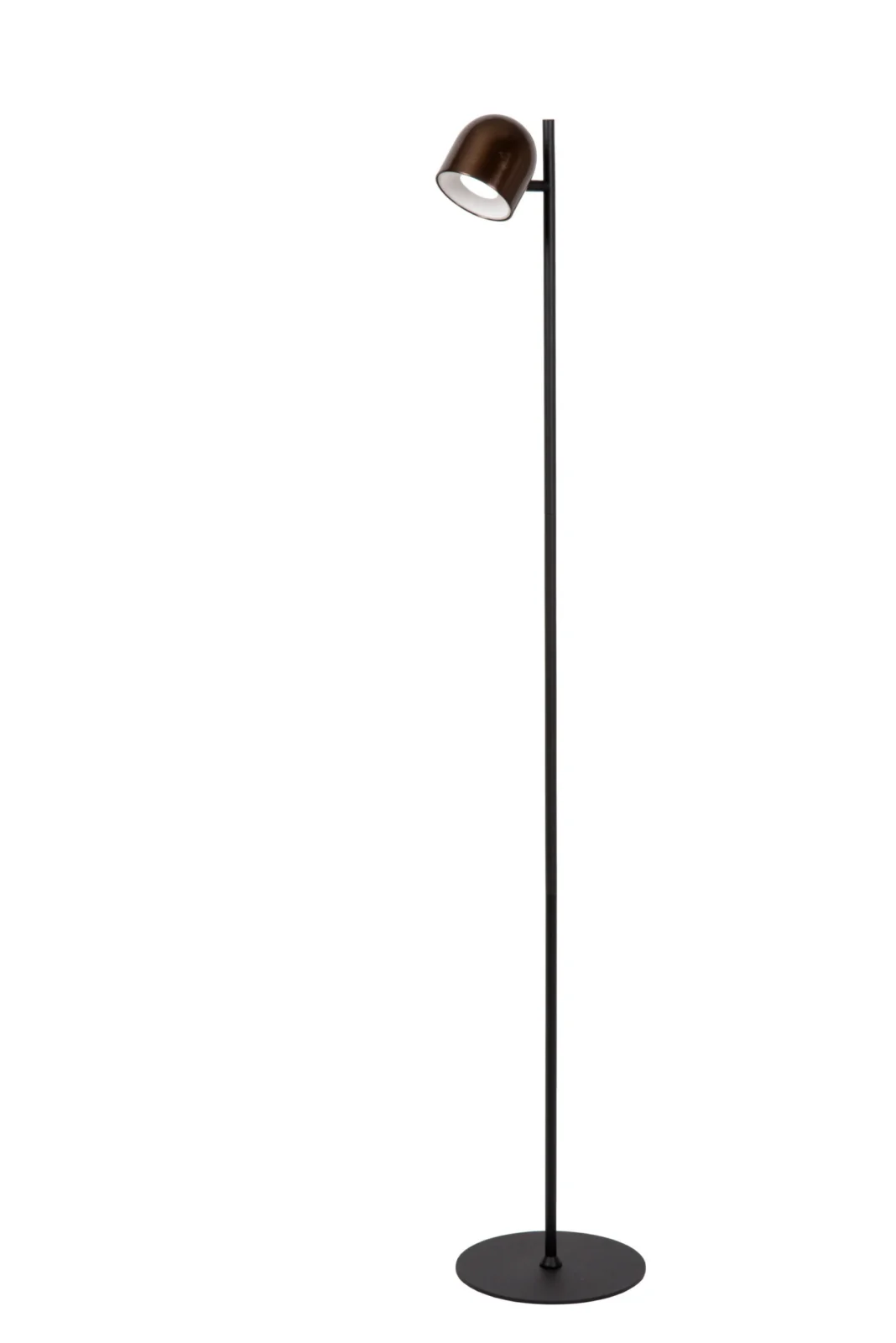 Lucide SKANSKA RECH - Nabu00edjateu013enu00e1 stojacia lampa vnu00fatornu00e1/vonkaju0161ia - batu00e9riovu00fd balu00edk - 23 cm - LED tlmenu00e1 - CCT - 1x3W 3000K/6000K - IP44 - ku00e1va