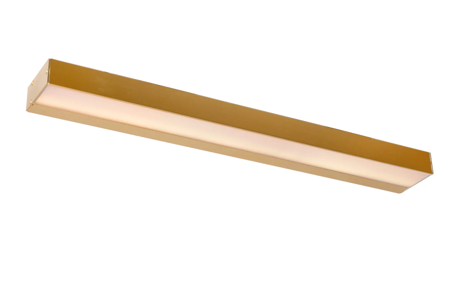 Lucide ALEXA - Nu00e1stennu00e9 svetlo Ku00fapeu013eu0148a - LED - 1x8W 2700K - IP44 - Matt Gold / Mosadz