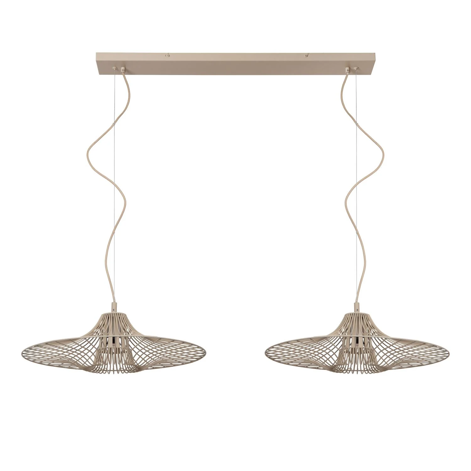 Lucide ELLIS - Zu00e1vesnu00e9 svetlo - 2xE27 - Taupe - Essential