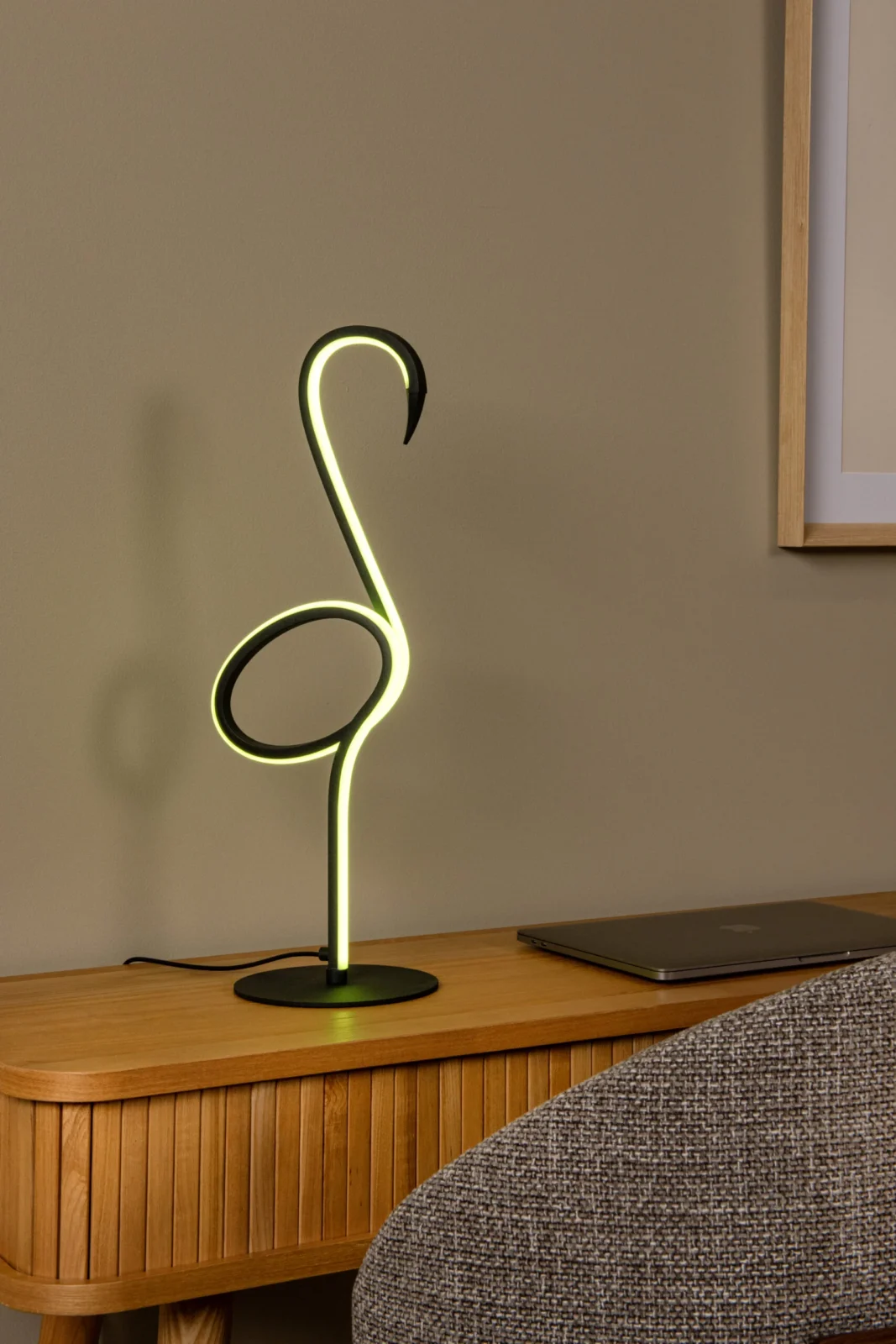 Lucide FLAMINGO - Stolnu00e1 lampa - LED tlmenu00e1. - Rgb - Viacfarebnu00e1