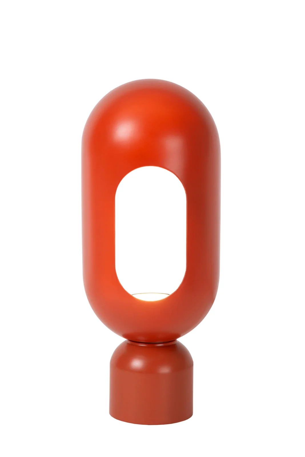 Lucide BARRIS - Stolnu00e1 lampa - 1xE27 - Terakota