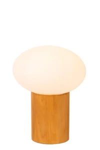 Lucide BIRTLE - Stolnu00e1 lampa - 1xG9 - Opu00e1l