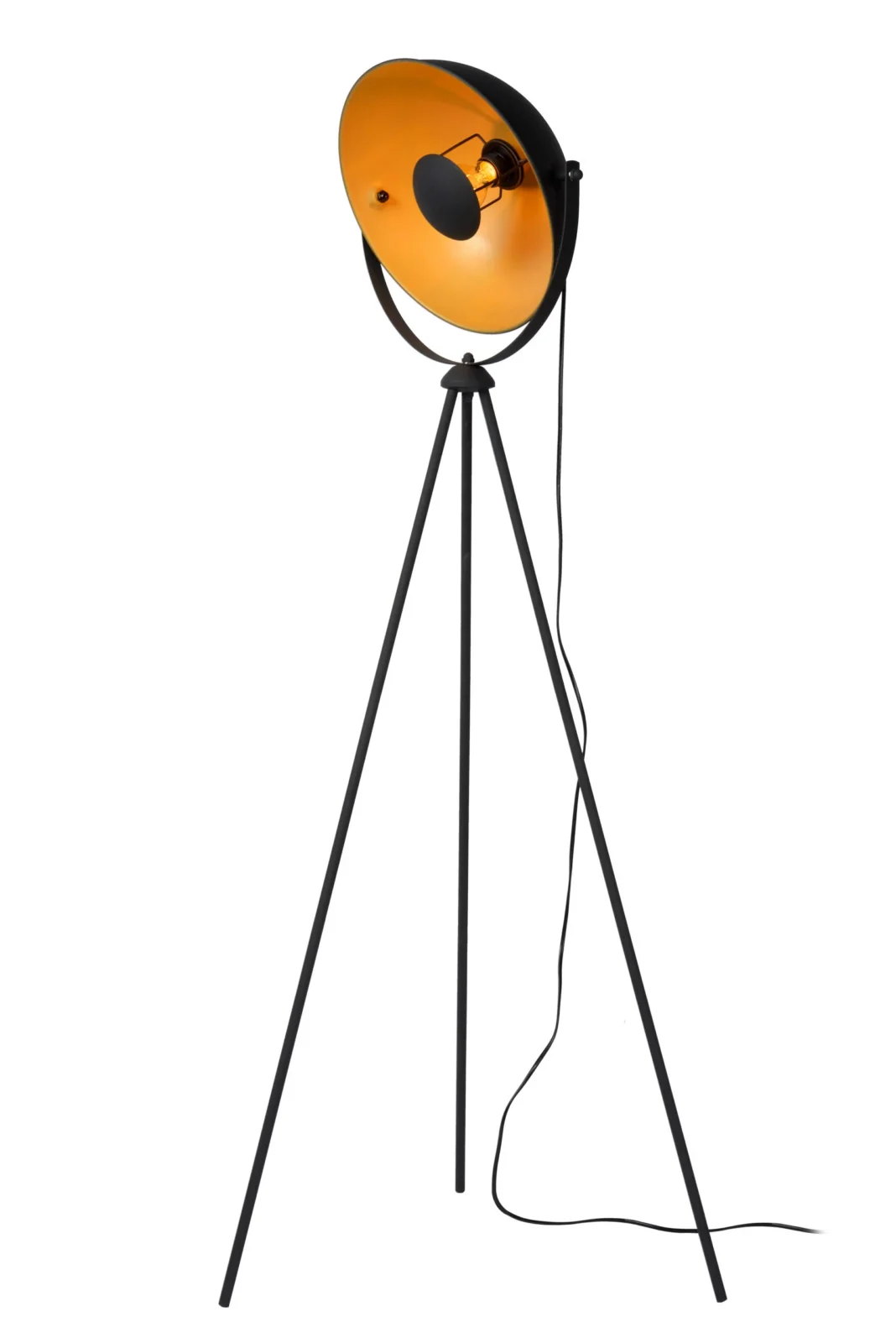 Lucide ALVARO - Stojaca lampa - 1xE27 - u010dierna