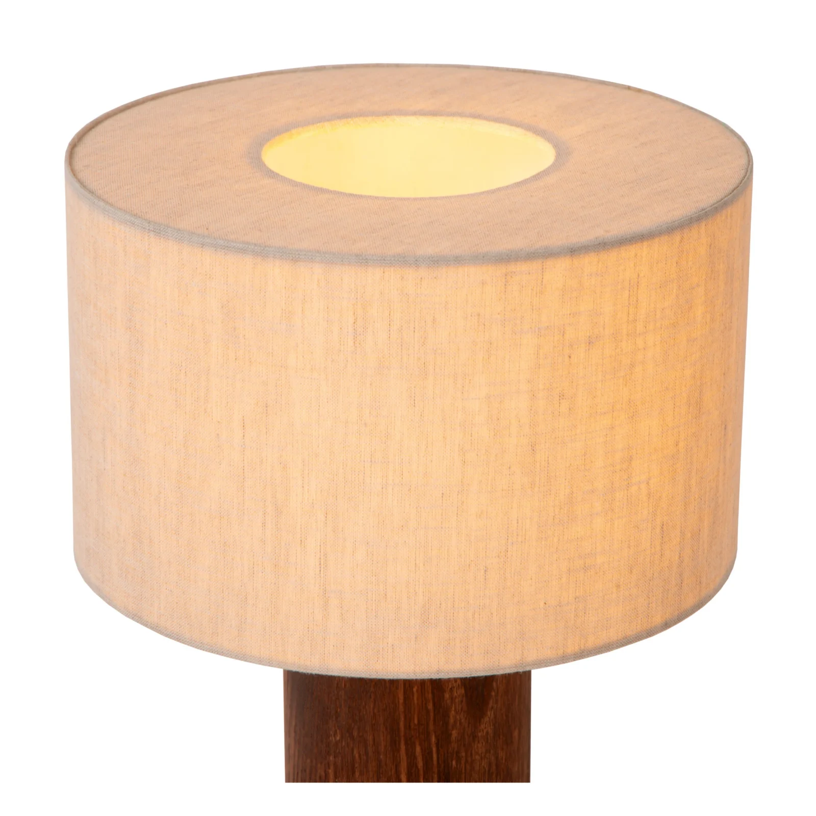 Lucide TACHINA - Stolnu00e1 lampa - 1xE27 - Prirodzenu00e1