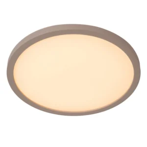 Lucide RINUS - Zapustenu00e9 stropnu00e9 svetlo Ku00fapeu013eu0148a - u00d8 30 cm - LED - CCT - 1x18W 2200K/3000K - IP44 - Opu00e1l - Essential