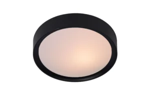 Lucide LEX - Zapustenu00e9 stropnu00e9 svetlo - u00d8 25 cm - 1xE27 - u010dierne
