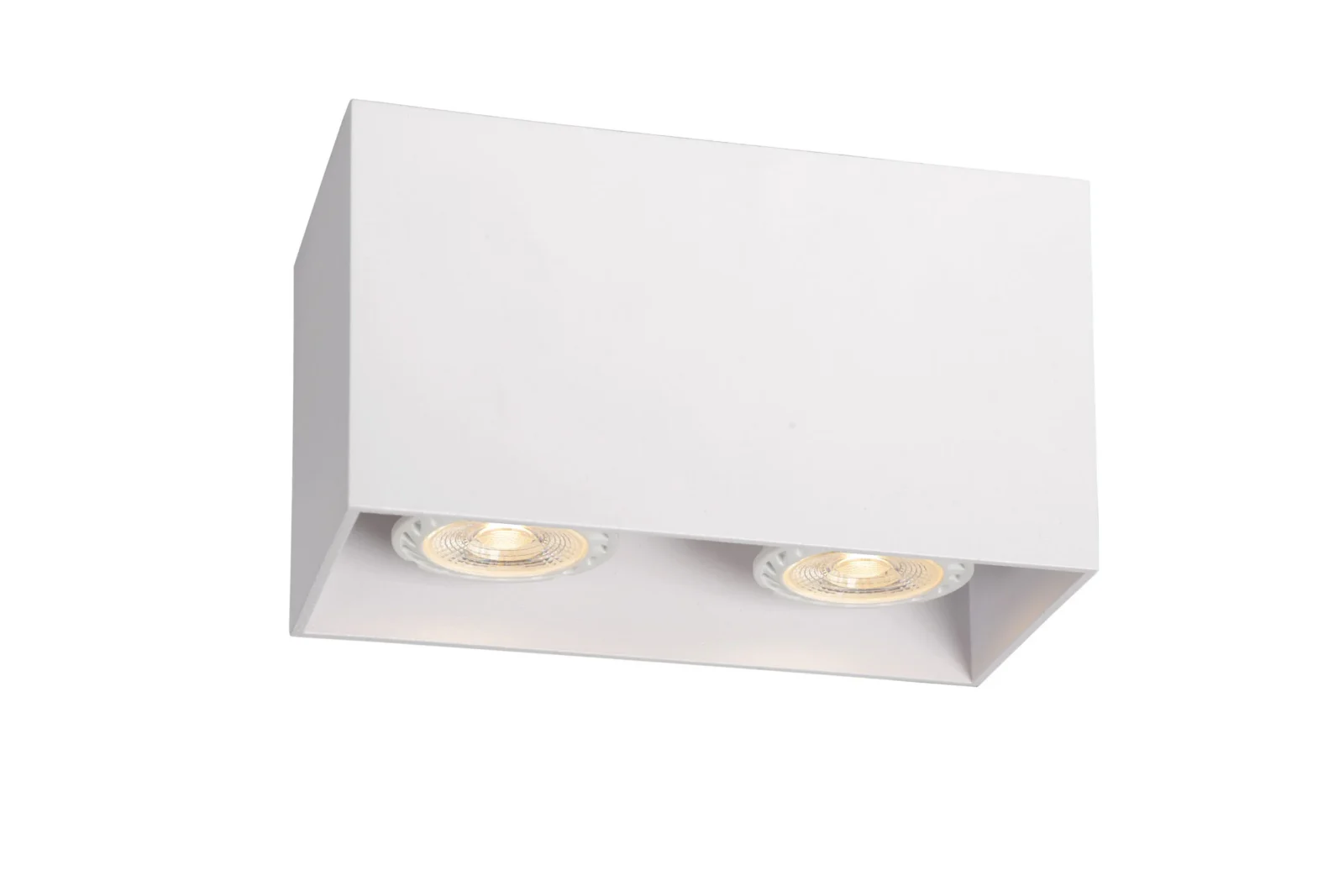 Lucide BODI - Stropnu00e9 reflektory - 2xGU10 - biela