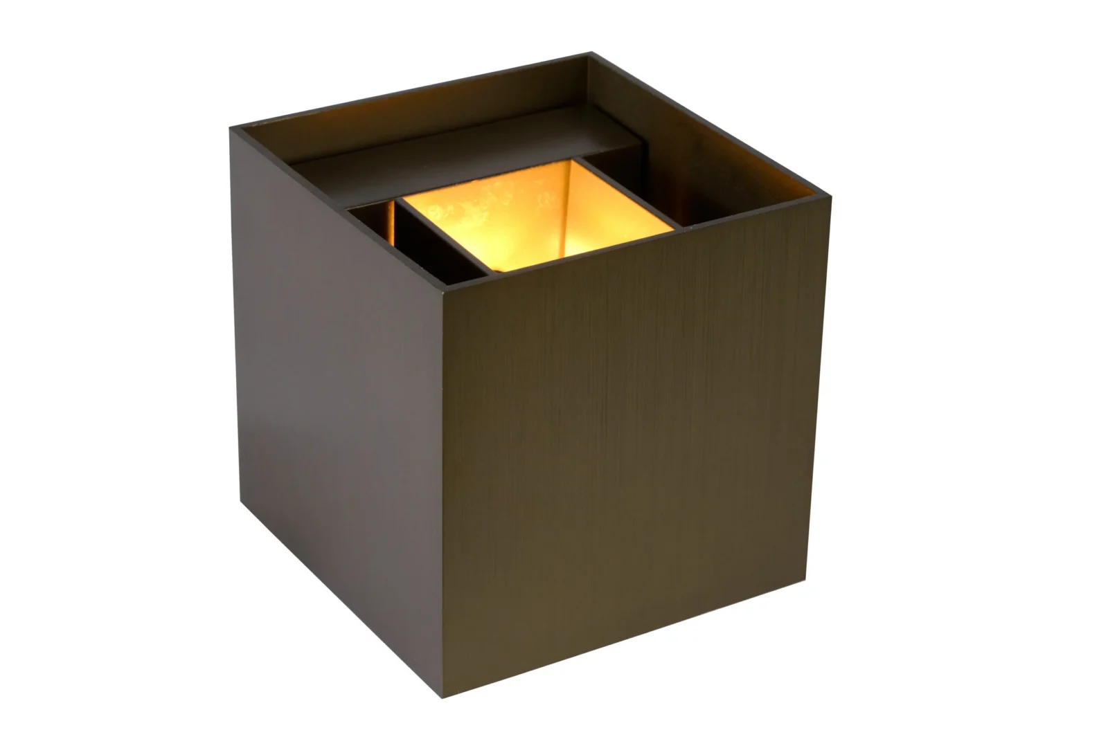 Lucide XIO - Nu00e1stennu00e9 svetlo - LED tlmenu00e9. - G9 - 1x4W 2700K - nastaviteu013enu00fd uhol lu00fau010da - Rust Brown