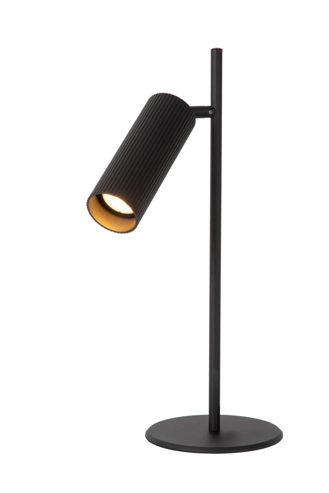 Lucide CLUBS - stolnu00e1 lampa - 1xGU10 - u010dierna
