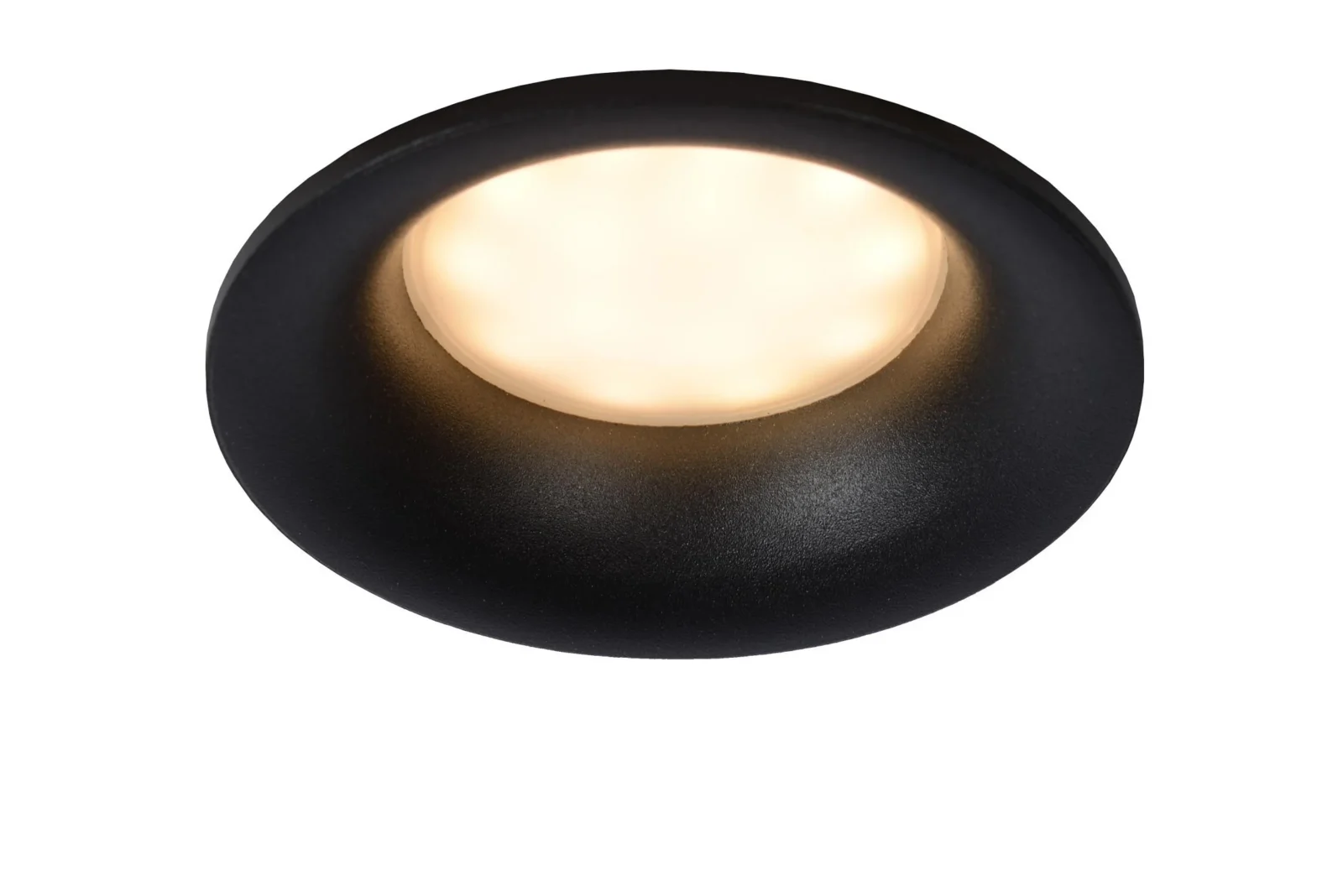 Lucide ZIVA - Zapustenu00e9 reflektor Ku00fapeu013eu0148a - u00d8 8,4 cm - 1xGU10 - IP44 - u010dierna