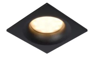 Lucide ZIVA - Zapustenu00e1 reflektorovu00e1 ku00fapeu013eu0148a - 1xGU10 - IP44 - u010dierna