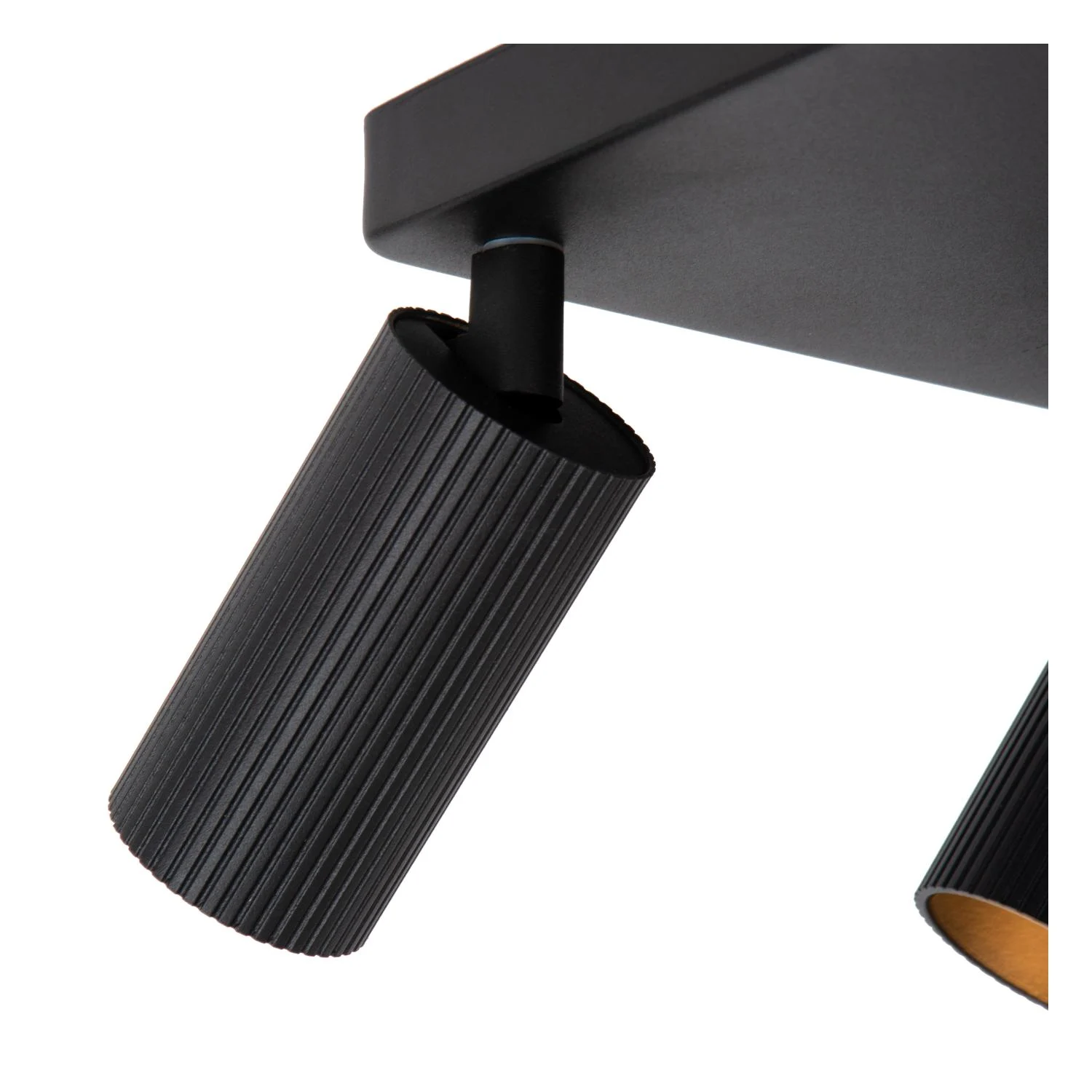 Lucide CLUBS - Stropnu00e9 reflektory - 4xGU10 - u010cierne