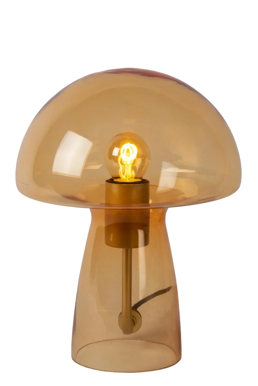 Lucide FUNGO - Stolnu00e1 lampa - 1xE27 - Oranu017eovu00e1