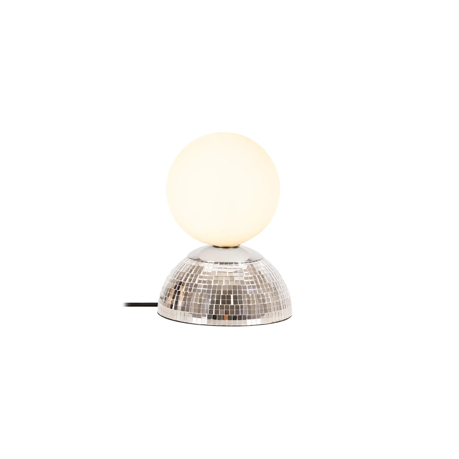 Lucide GLITZER - Stolnu00e1 lampa - u00d8 14 cm - 1xG9 - Striebornu00e1 | Essential