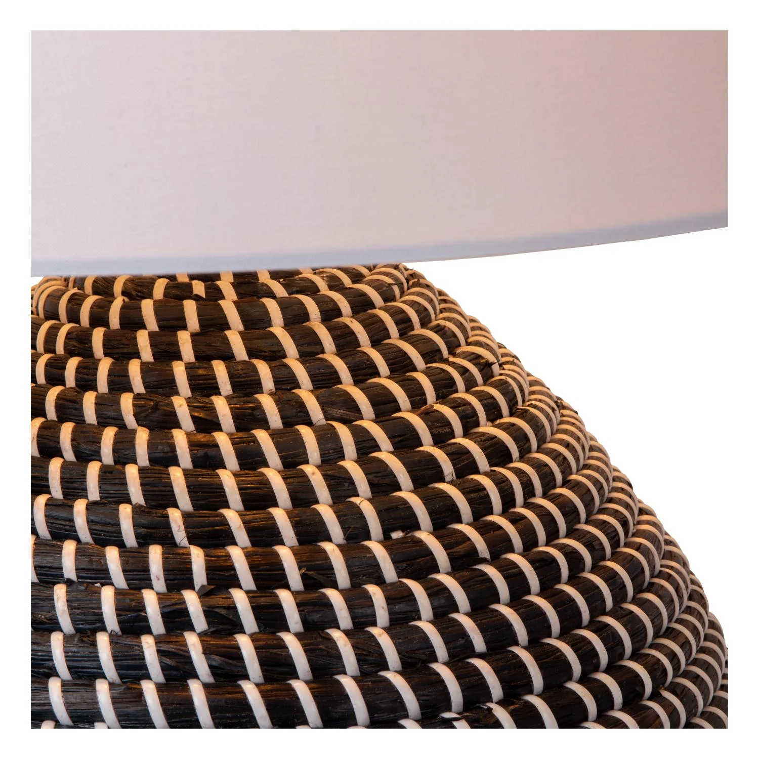Lucide MADUKA - Stolnu00e1 lampa - u00d8 45 cm - 1xE27 - u010cierna | Pru00e9miovu00e9