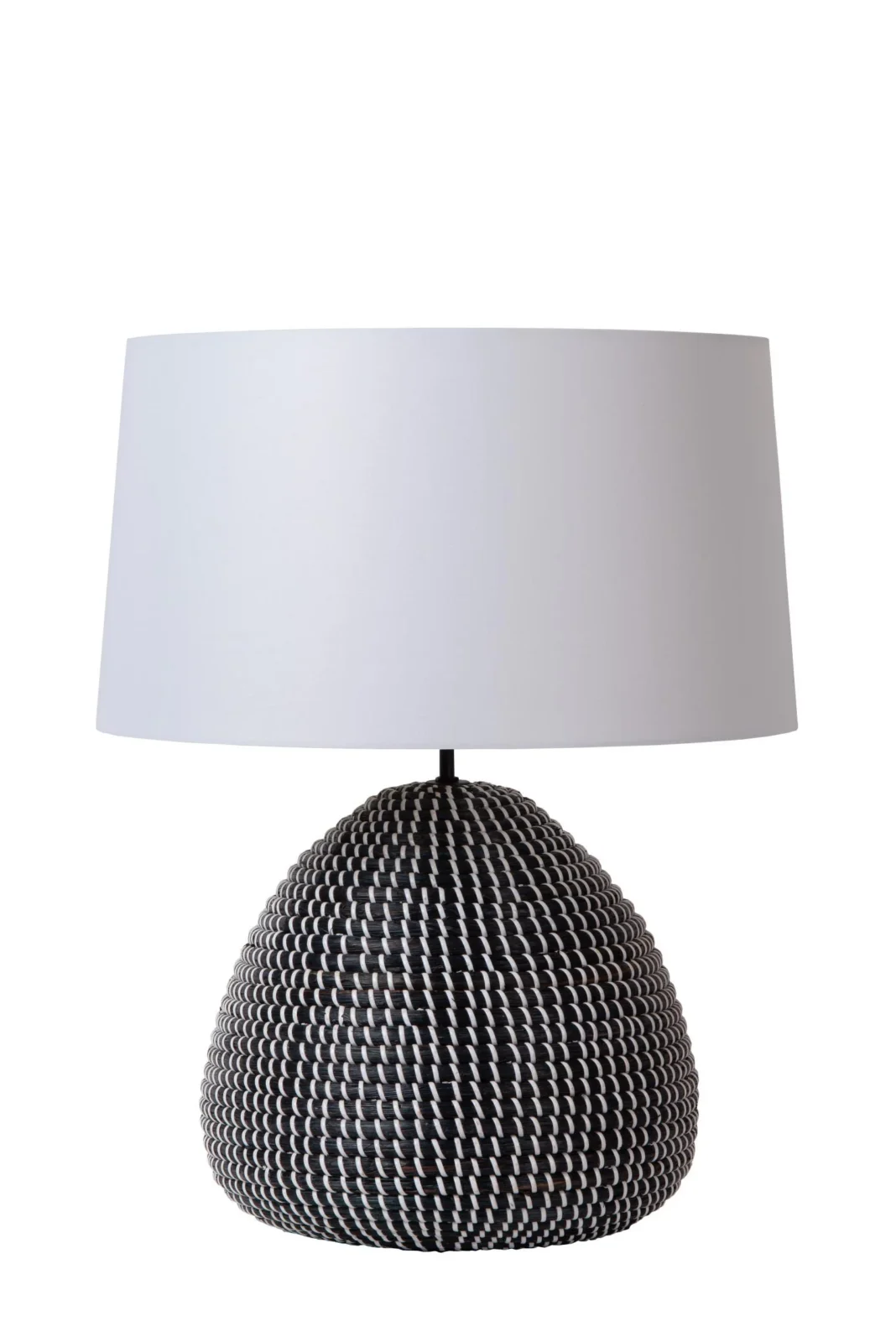Lucide MADUKA - Stolnu00e1 lampa - u00d8 45 cm - 1xE27 - u010cierna | Pru00e9miovu00e9